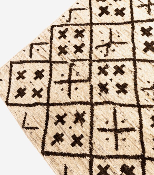 Hand-Knotted Moroccan Style Wool Runner Rug 2'8"x11'2"