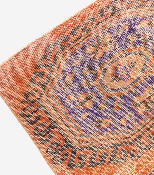 MM_Image_24 Vintage Turkish Hand-Knotted Wool Runner Rug 2'8"x9'8"