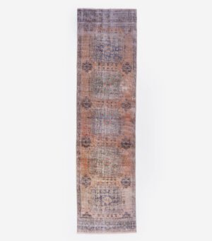 MM_Image_Rug_2 Vintage Turkish Hand-Knotted Wool Runner Rug 2'8"x11'