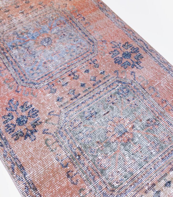 MM_Image_Rug_3 Vintage Turkish Hand-Knotted Wool Runner Rug 2'8"x11'
