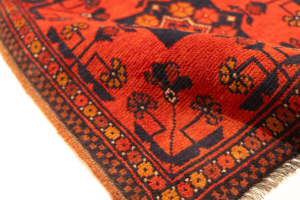 MM_Image_Rug_Red_Daska_1 Daska Hand-Knotted Wool Rug 1'8"x3'2"