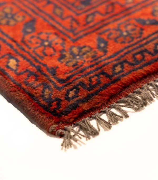MM_Image_Rug_Red_Layyah_3 Layyah Hand-Knotted Wool Rug 1'8"x3'3"