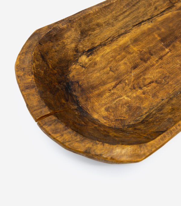 Adeline Handmade Wood Decorative Bowl