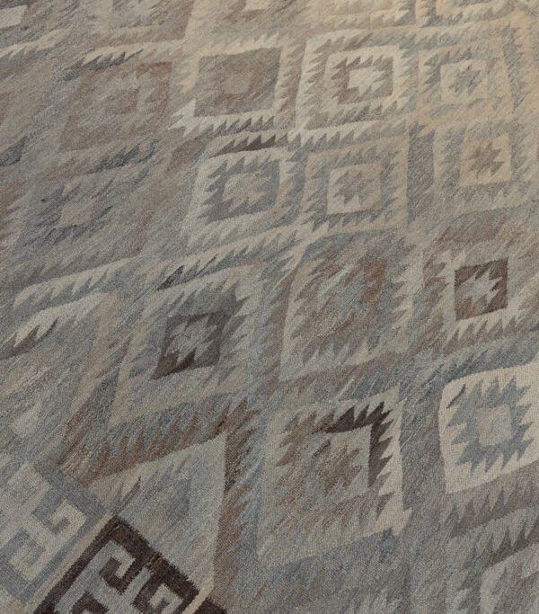 MM_Web_Product_Image_4 Modern Hand-Knotted Kilim 6'5" x 10'1"