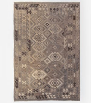 MM_Web_Product_Image_6 Modern Hand-Knotted Kilim 5'8" x 8'1"