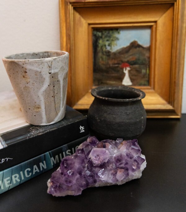 Natural Amethyst Geode Crystal Rock