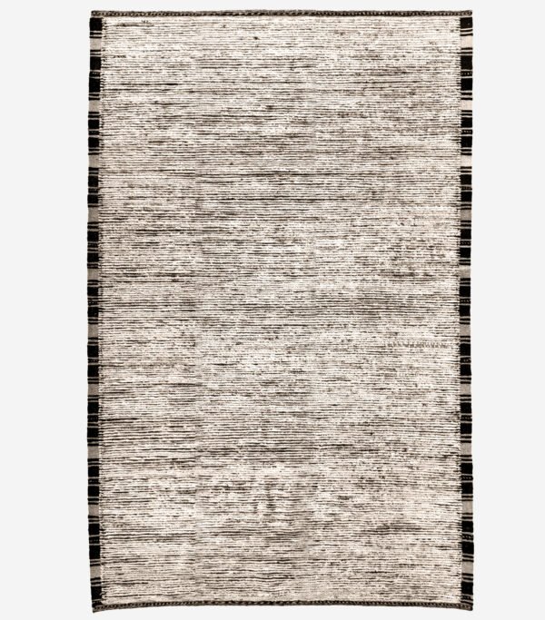 Hand-Knotted Shaggy Moroccan Style Rug 6'8" x 9'9"