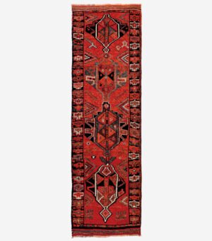 MM_Web_Product_Image_Rugs_Nov2516 Hand-Knotted Vintage Kurdish Runner Rug 3'2" x 10'3"