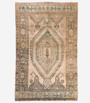 MM_Web_Product_Image_Rugs_Nov2521 Hand-Knotted Vintage Turkish Oushak Rug 4'1" x 6'2"