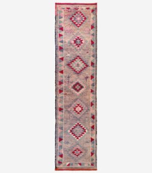 MM_Web_Product_Image_Rugs_Nov254 Hand-Knotted Vintage Kurdish Runner Rug 2'9" x 11'7"