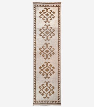 MM_Web_Product_Image_Rugs_Nov255 Hand-Knotted Vintage Kurdish Runner Rug 3' x 11'1"