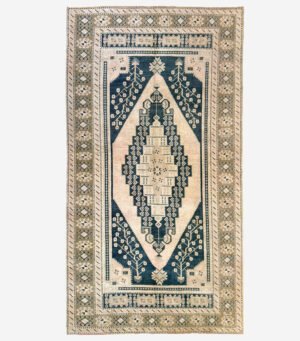 MM_Web_Product_Image_Rugs_Nov257 Hand-Knotted Vintage Turkish Oushak Rug 5"6" x 9'6"