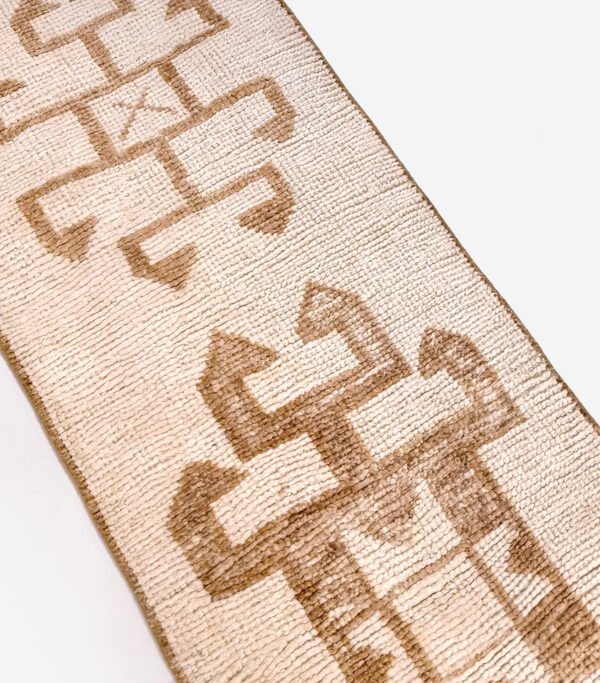 Hand-Knotted Vintage Kurdish Runner Rug 2'5" x 9'8"