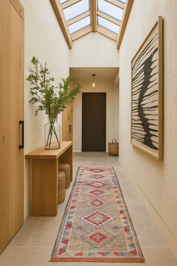 Hand-Knotted Vintage Kurdish Runner Rug 2’9″ x 11’7″ Hand-Knotted Vintage Kurdish Runner Rug 2'9" x 11'7"