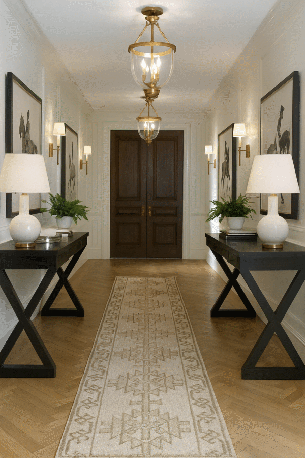 Hand-Knotted Vintage Kurdish Runner Rug 3’1″ x 11’5″ Hand-Knotted Vintage Kurdish Runner Rug 3'1" x 11'5"