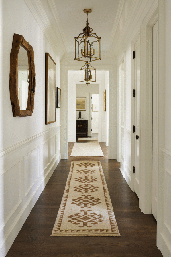 Hand-Knotted Vintage Kurdish Runner Rug 3' x 11'1"