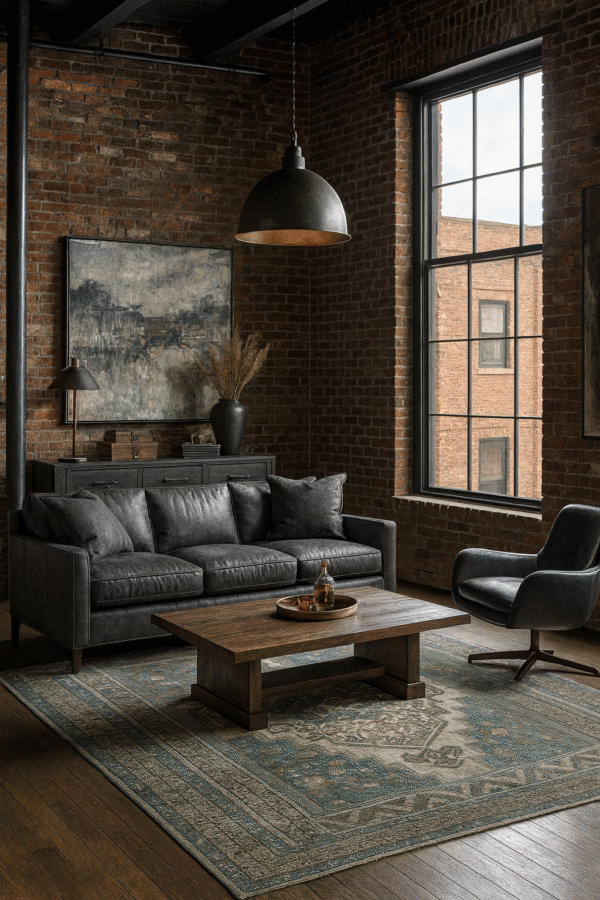 Hand-Knotted Vintage Turkish Oushak Rug 6′ x 10’3″ - 3 Hand-Knotted Vintage Turkish Oushak Rug 6' x 10'3"