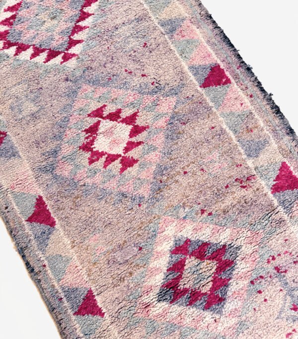 MM_Web_Product_Image_Rug_ 13 Hand-Knotted Vintage Kurdish Runner Rug 2'9" x 11'7"