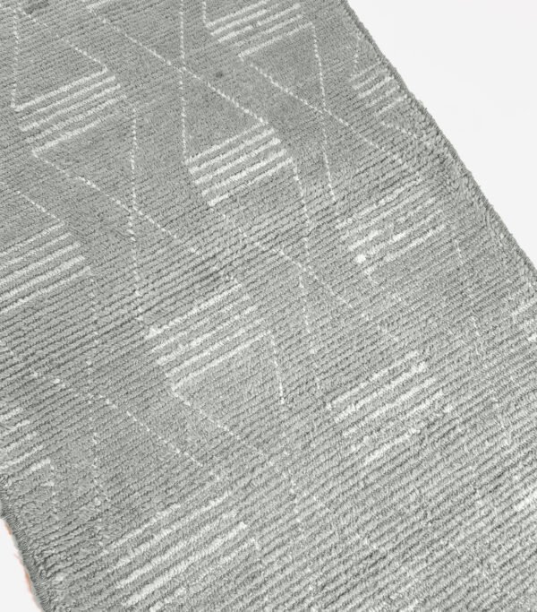 MM_Web_Product_Image_Rug_ 24 Hand-Knotted Shaggy Moroccan Style Runner Rug 3'1" x 9'2"