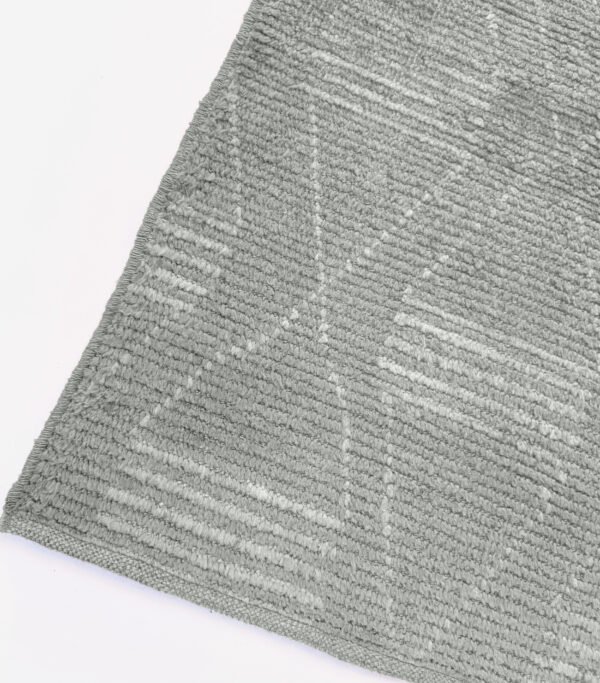 MM_Web_Product_Image_Rug_ 25 Hand-Knotted Shaggy Moroccan Style Runner Rug 3'1" x 9'2"