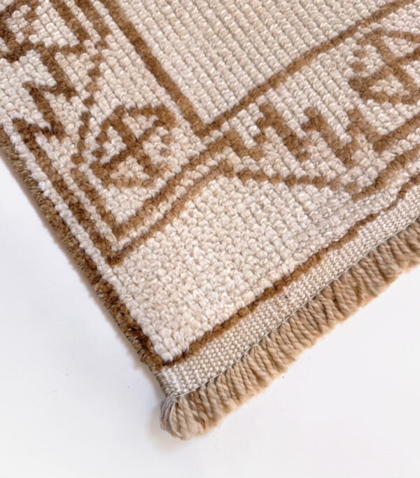 Hand-Knotted Vintage Kurdish Runner Rug 3'3 x 11'5"