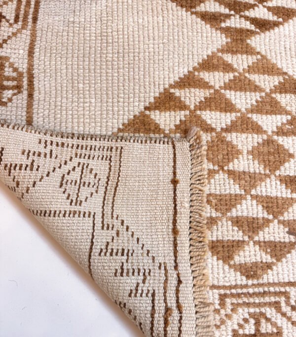 Hand-Knotted Vintage Kurdish Runner Rug 3'3 x 11'5"