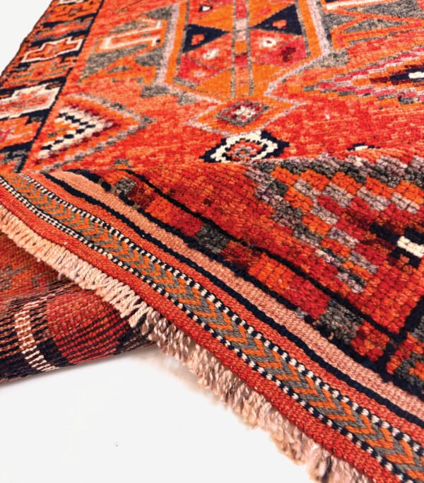 MM_Web_Product_Image_Rugs_Nov253 Hand-Knotted Vintage Kurdish Runner Rug 3'2" x 10'3"