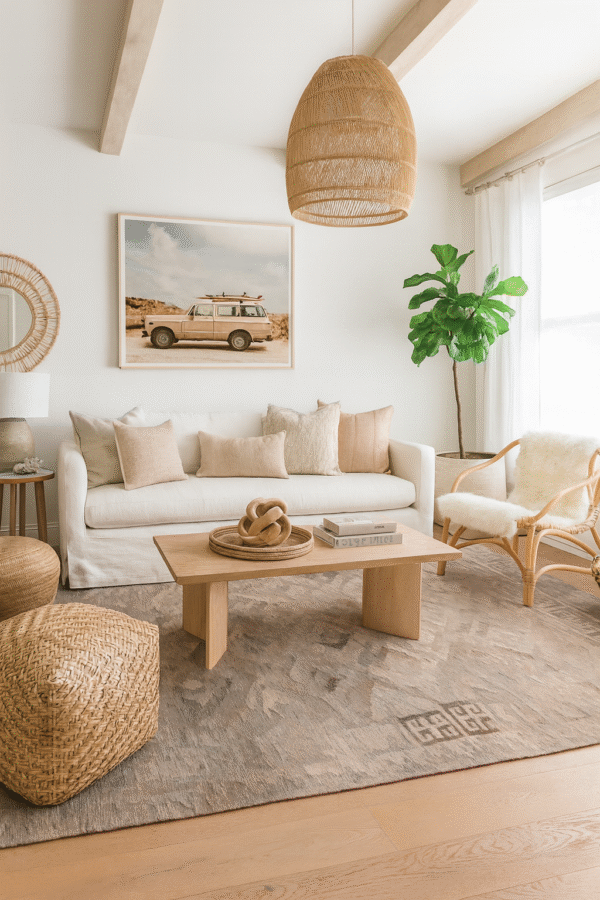 Modern Hand-Knotted Kilim 6’5″ x 10’1″ - 2 Modern Hand-Knotted Kilim 6'5" x 10'1"